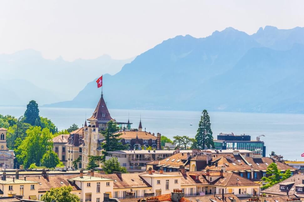 Agence Matrimoniale à Lausanne, vue de la ville